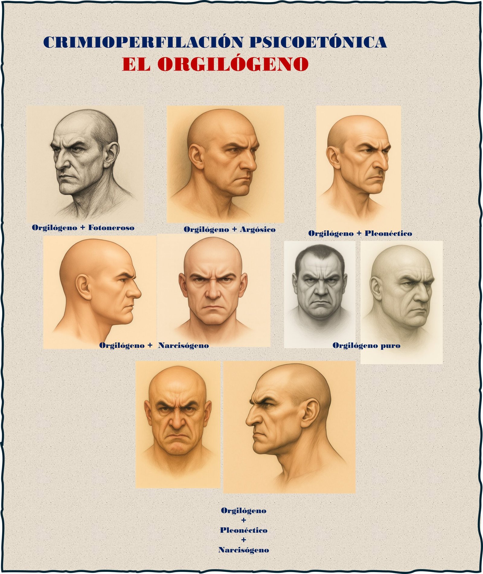 Crimiotipología  Psicoetónica: el Orgilógeno